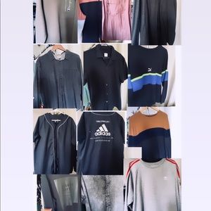 Selling new and semi new clothing rack. It’s all stylist picks from work.